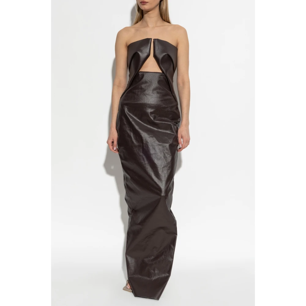Rick Owens Prong Gown Brown Dames