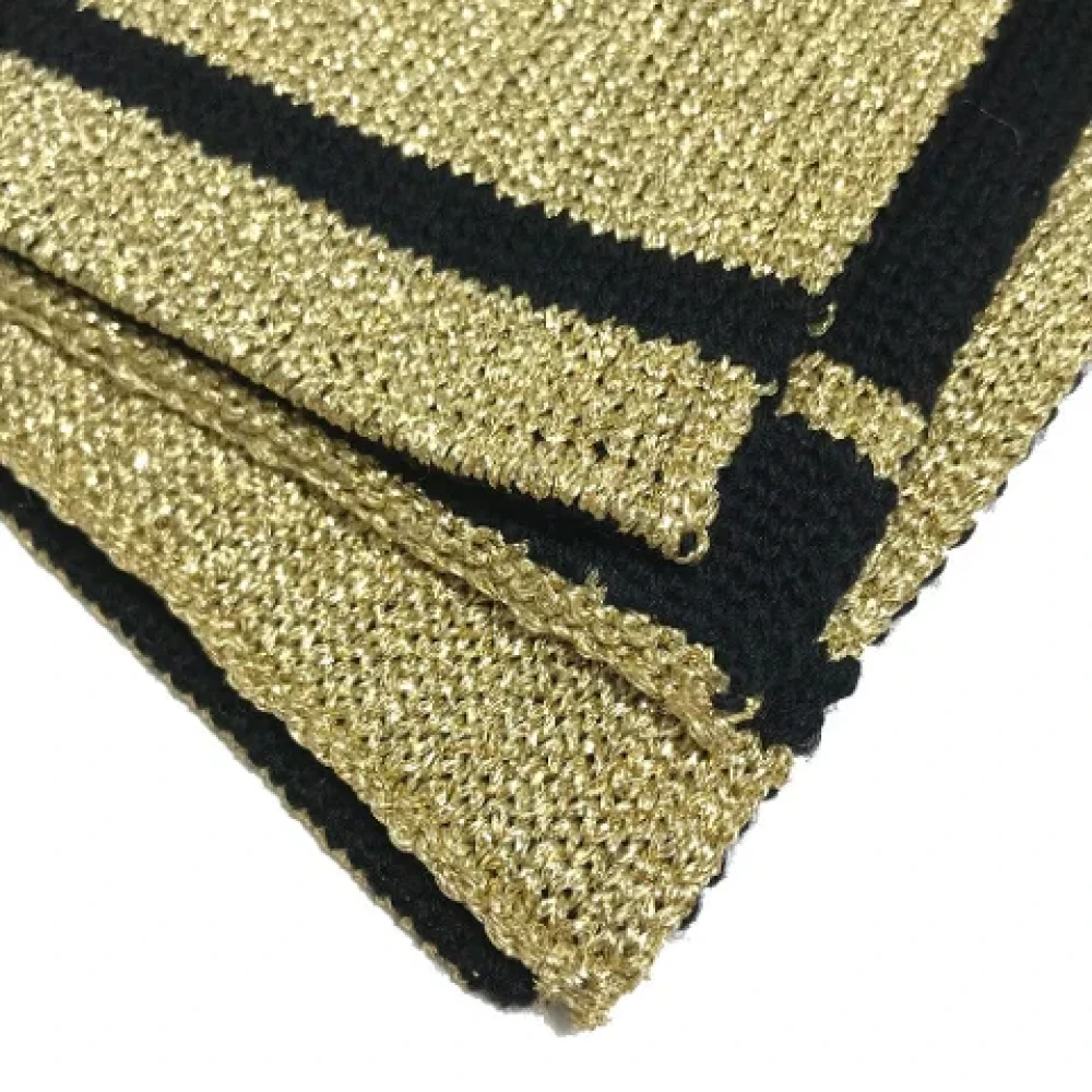 Louis Vuitton Vintage Pre-owned Wool scarves Brown Dames