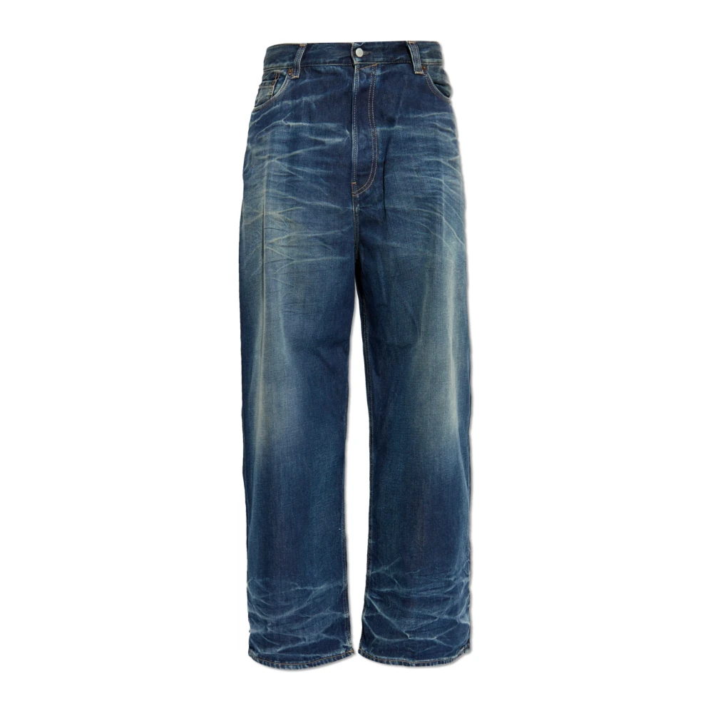 Acne Studios Blauwe Jeans voor Mannen Aw24 Blue Heren