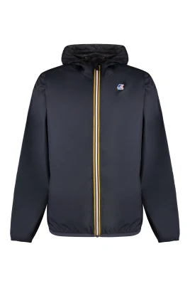Packbar huva nylonjacka