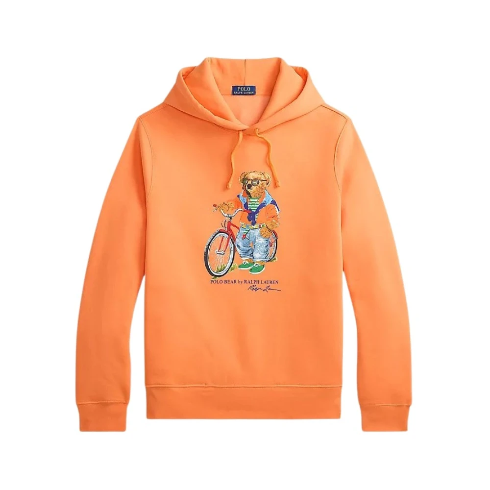 Polo Ralph Lauren Orange Logo Hoodie