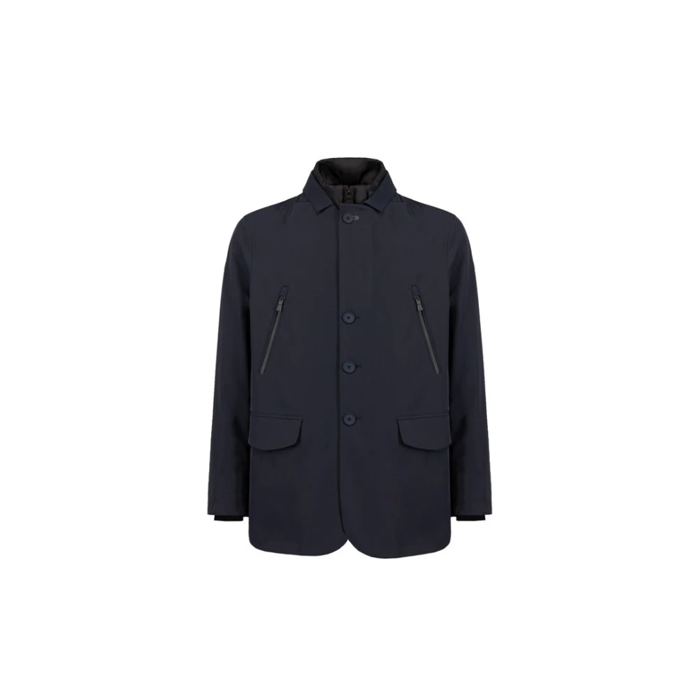 People of Shibuya Awa Technische Blazer Blue Heren