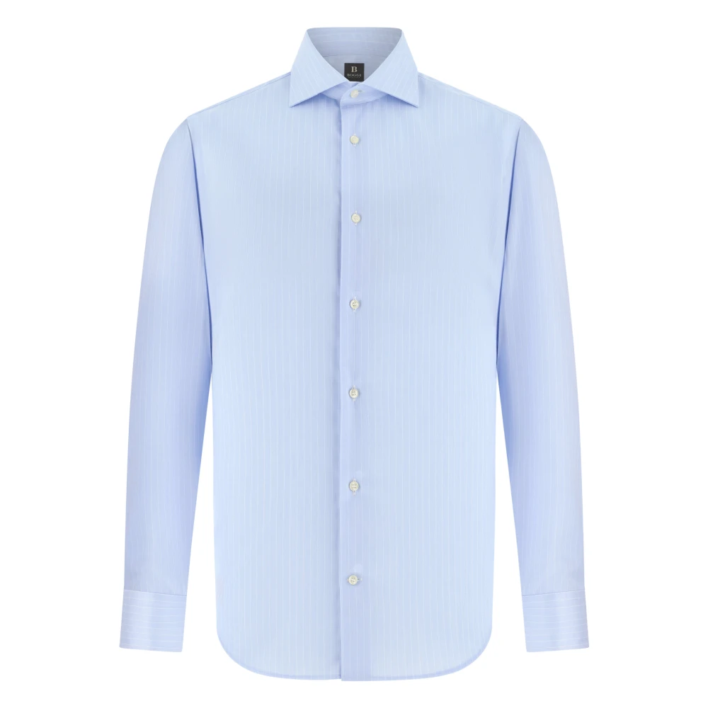 Boggi Milano Herren Blau Shirts, Xlgröße: