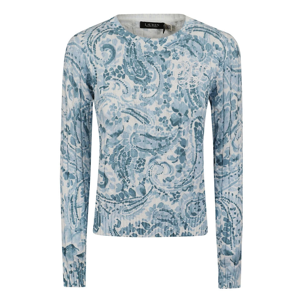 Ralph Lauren Donna Blu Maglie, S, New,