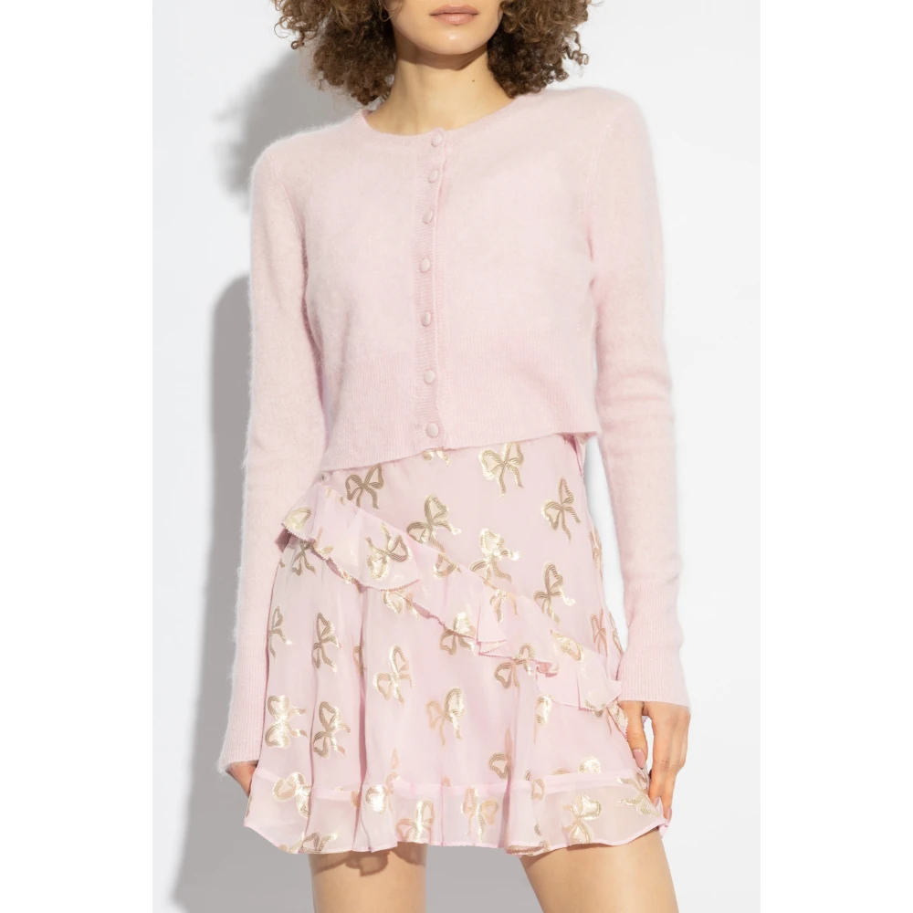 Loveshackfancy Cardigan Adeanne Pink Dames