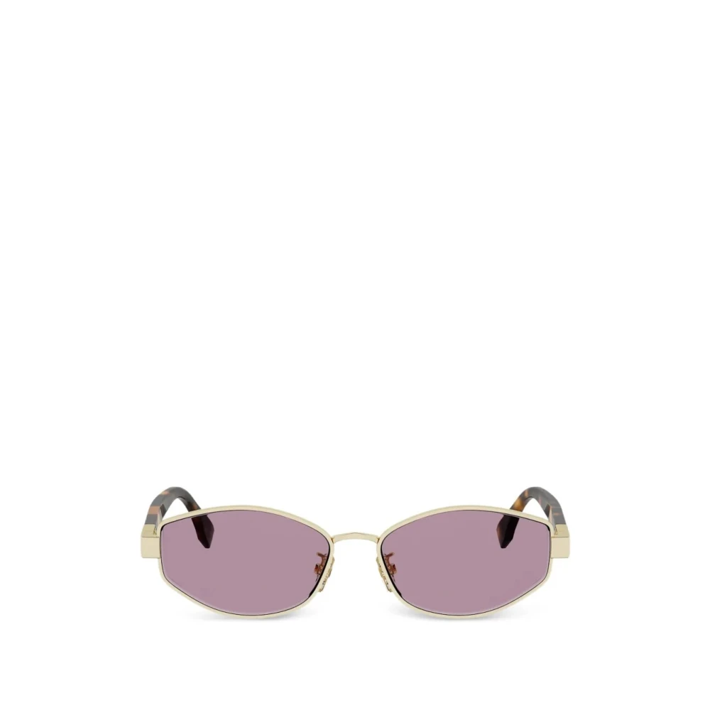Fendi Women's Yellow Sunglasses, 56 Mm, Baguette Sunglasses
