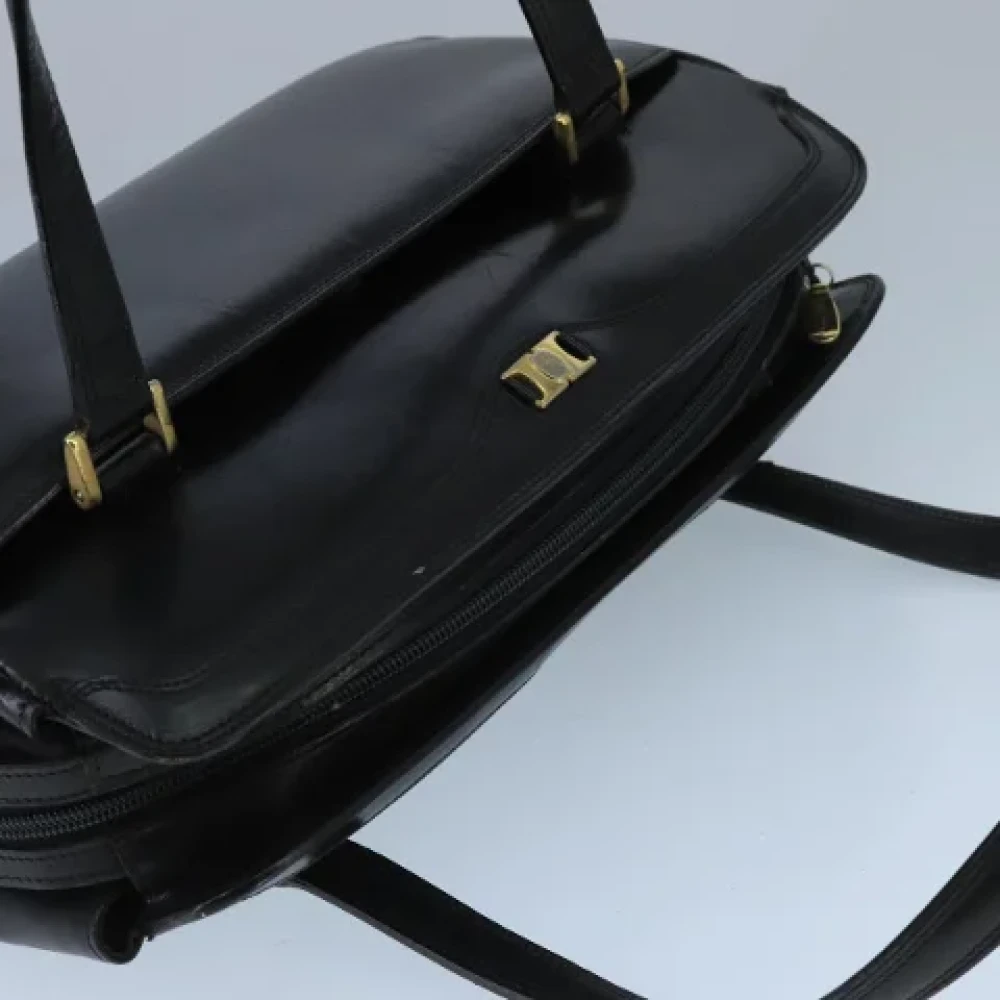 Bally Pre-owned Leather handbags Black Dames