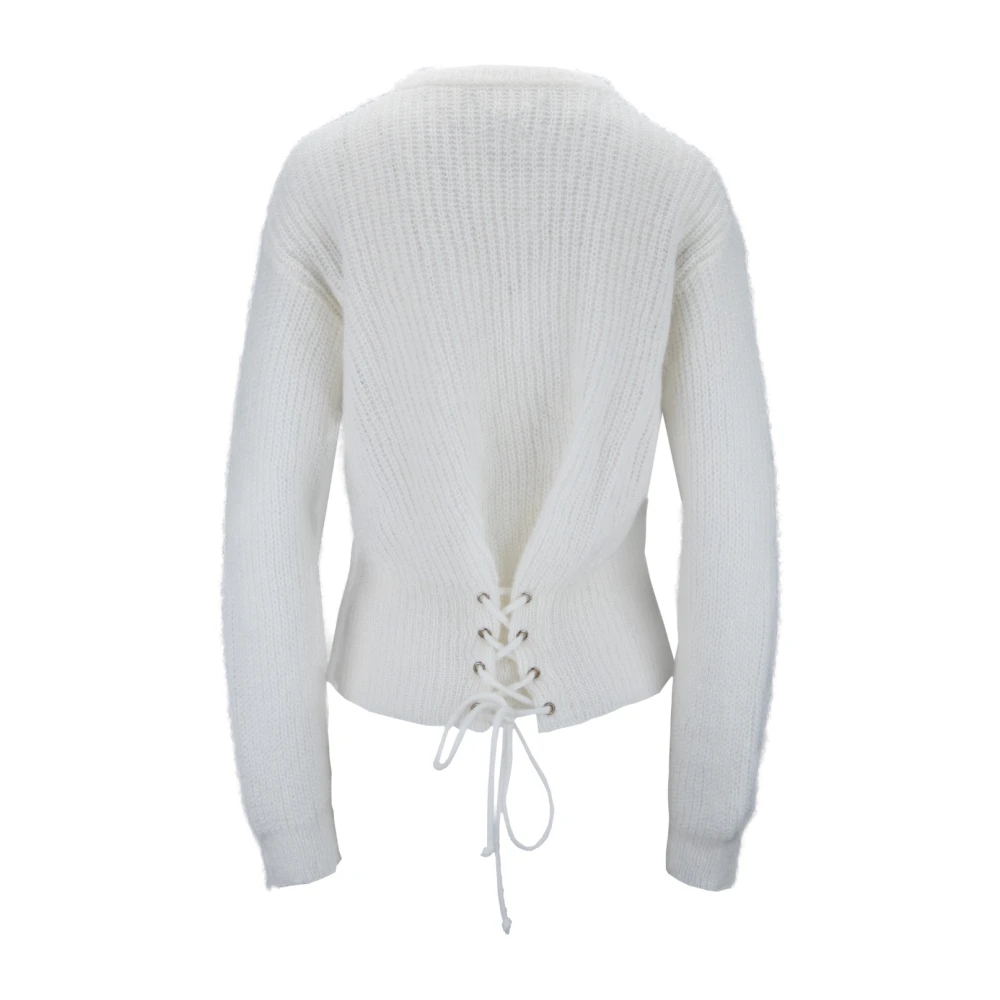 Aniye By Kanten Rug Dames Trui White Dames