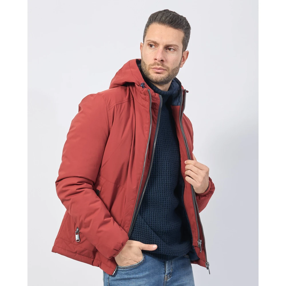 YES ZEE Rode gevoerde softshell jas Red Heren