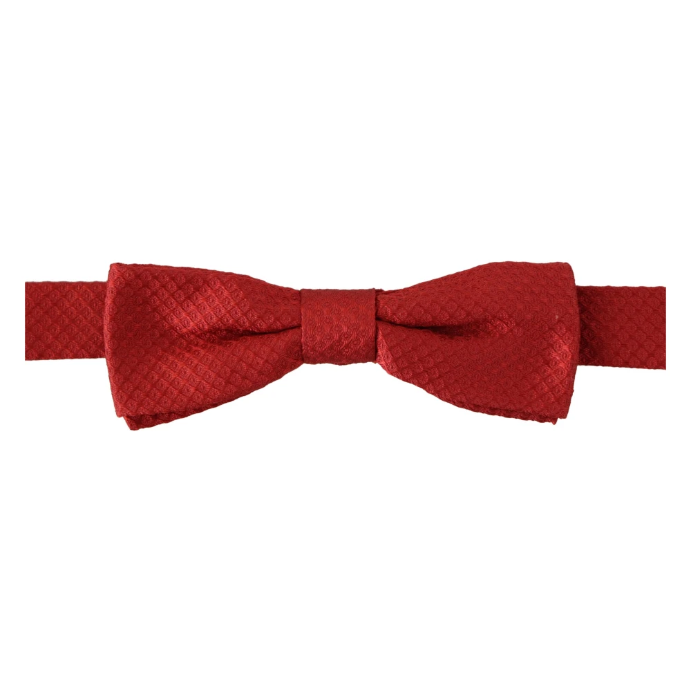 Dolce & Gabbana , Bow Ties, Male, Red, One Size, Papillon Tie - Image 3