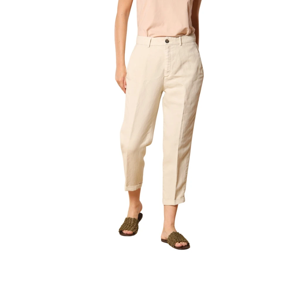 Trousers > Cropped Trousers - - Mason's - Modalova