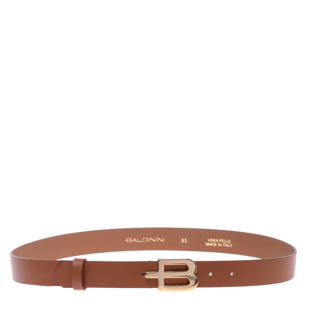 Baldinini Women's Brown Belts, 90 Cm, Leather Belt