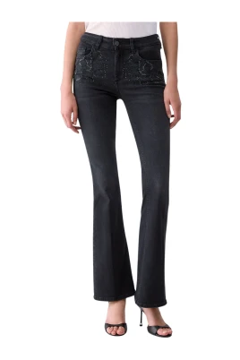 Long Spark Flared Jeans