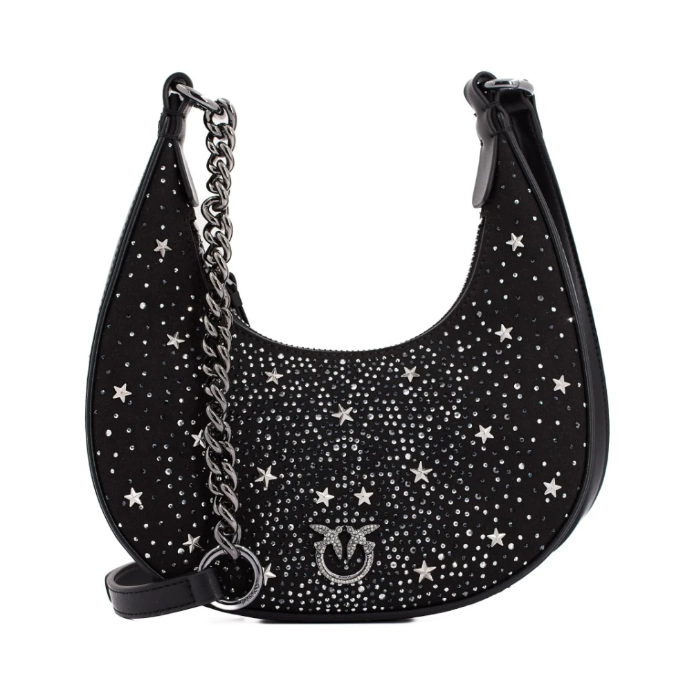 pinko Mini Banana Schoudertas Black Dames