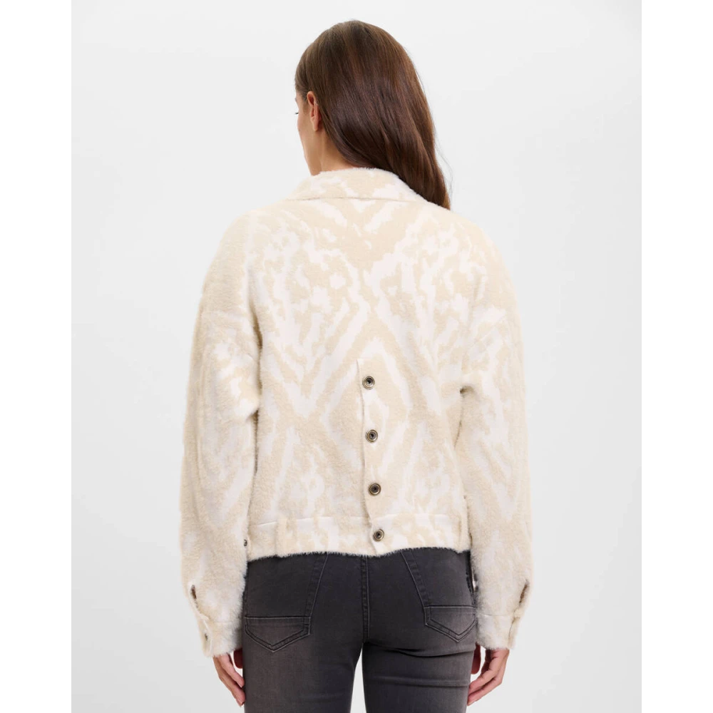 Rino&Pelle Bubbly Boxy Jas Beige Dames