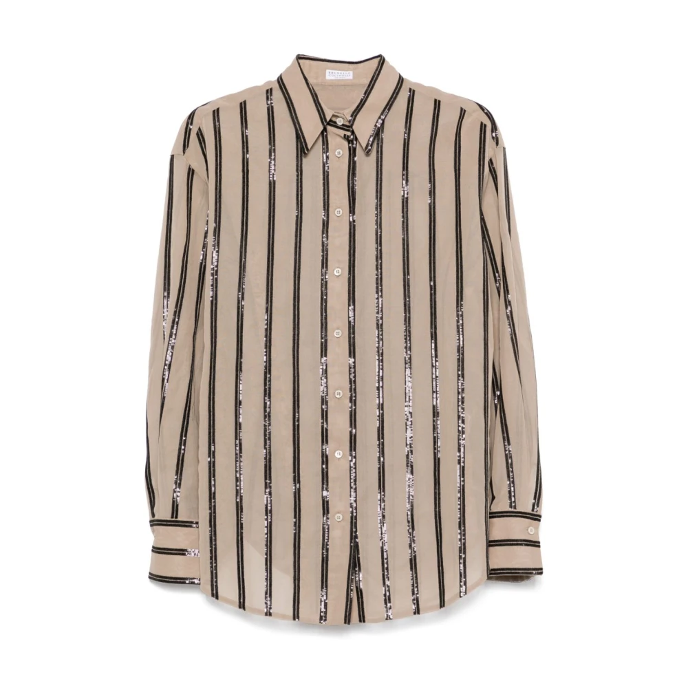 Blouses & Shirts > Shirts - - Brunello Cucinelli - Modalova