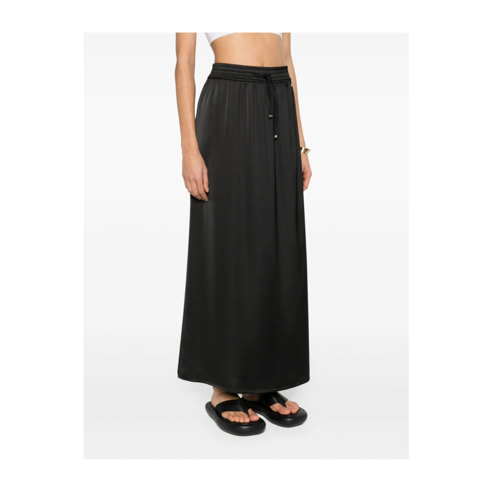Herno Midi Rok met Kant Black Dames