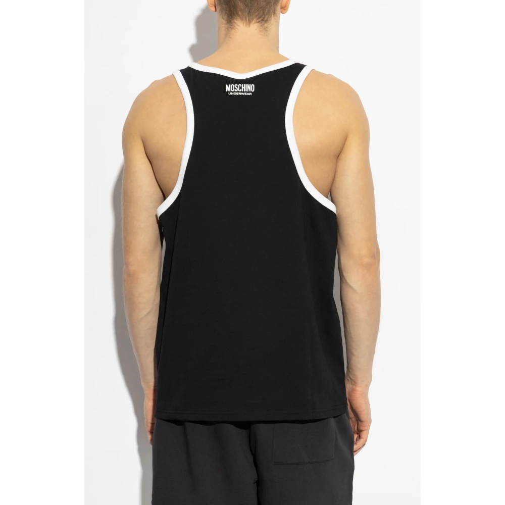 Moschino Top uit de ondergoedlijn Black Heren