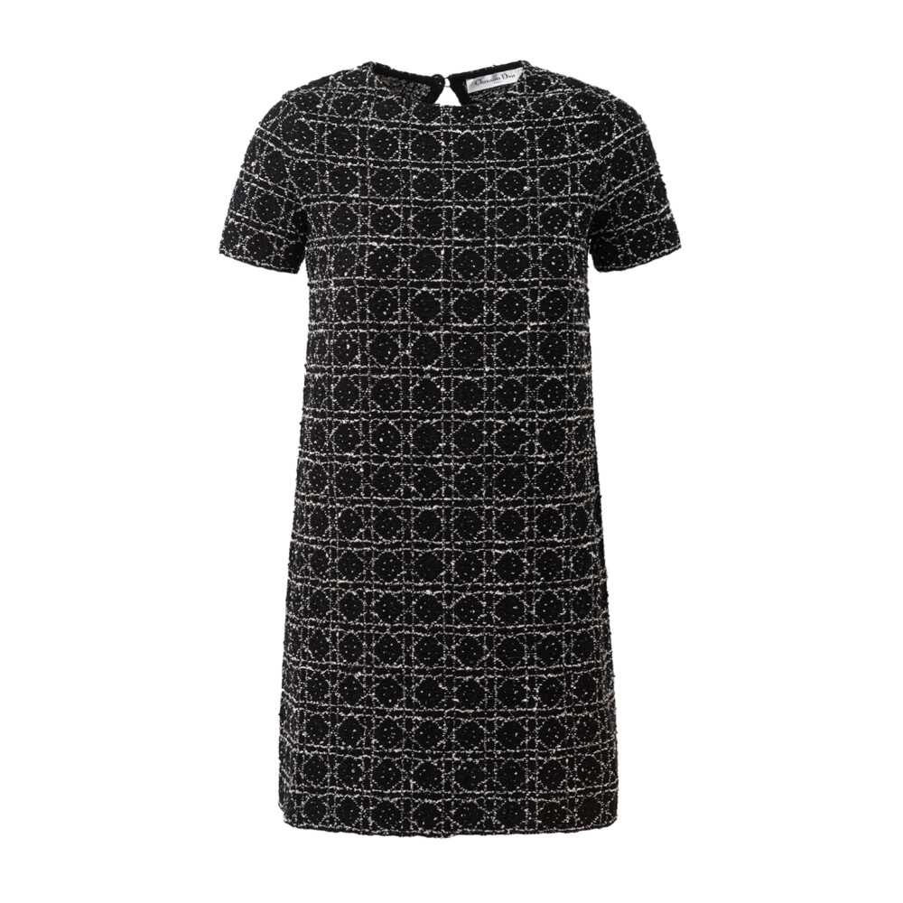 Short Black Macrocannage Dress Dior Women s Fashion Miinto