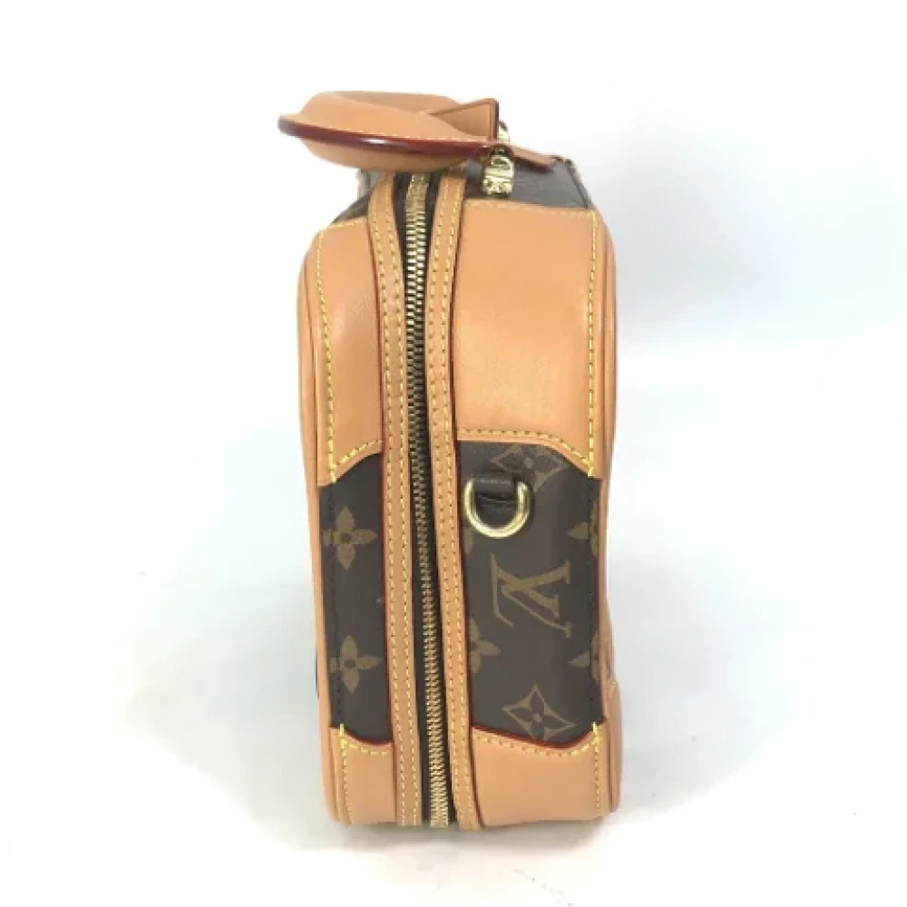 Louis Vuitton Vintage Pre-owned Fabric handbags Brown Dames