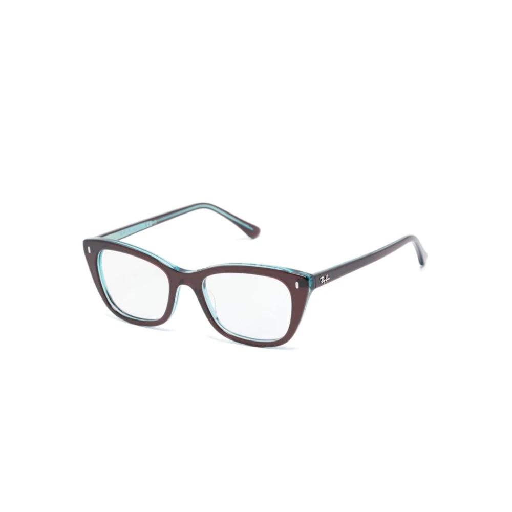 Ray-Ban Unisex Brown Glasses, 52 Mm, Optical Frame