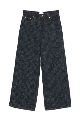 Jeans med textur