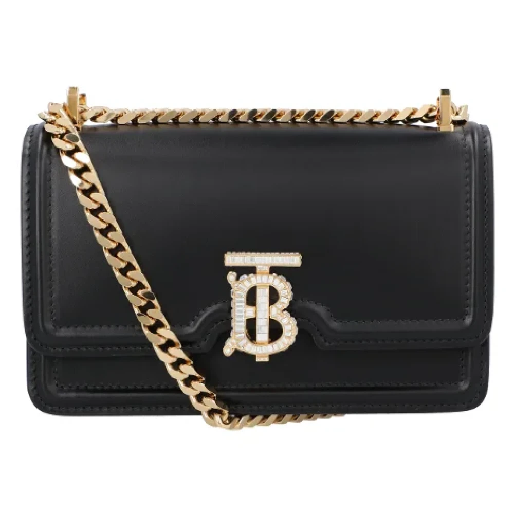 Burberry Leather shoulder-bags Black Dames