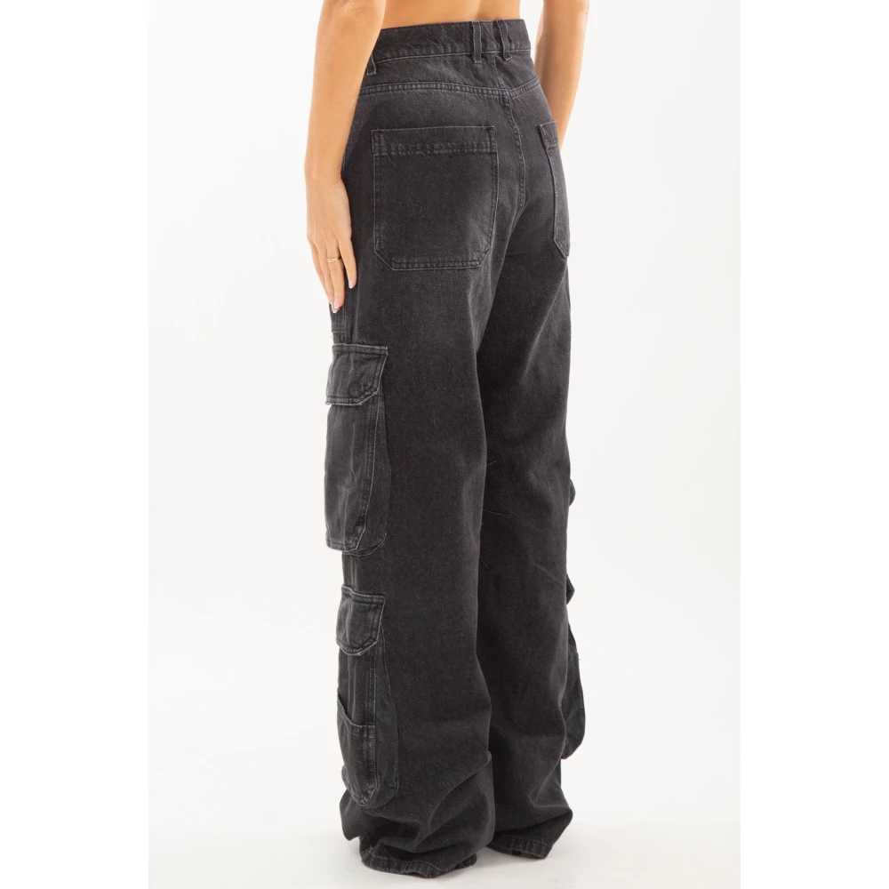 Diesel Cargo Jeans Double Style 02 Black Dames
