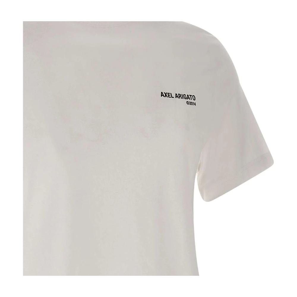 Axel Arigato Heren Katoenen T-shirt Collectie White Heren