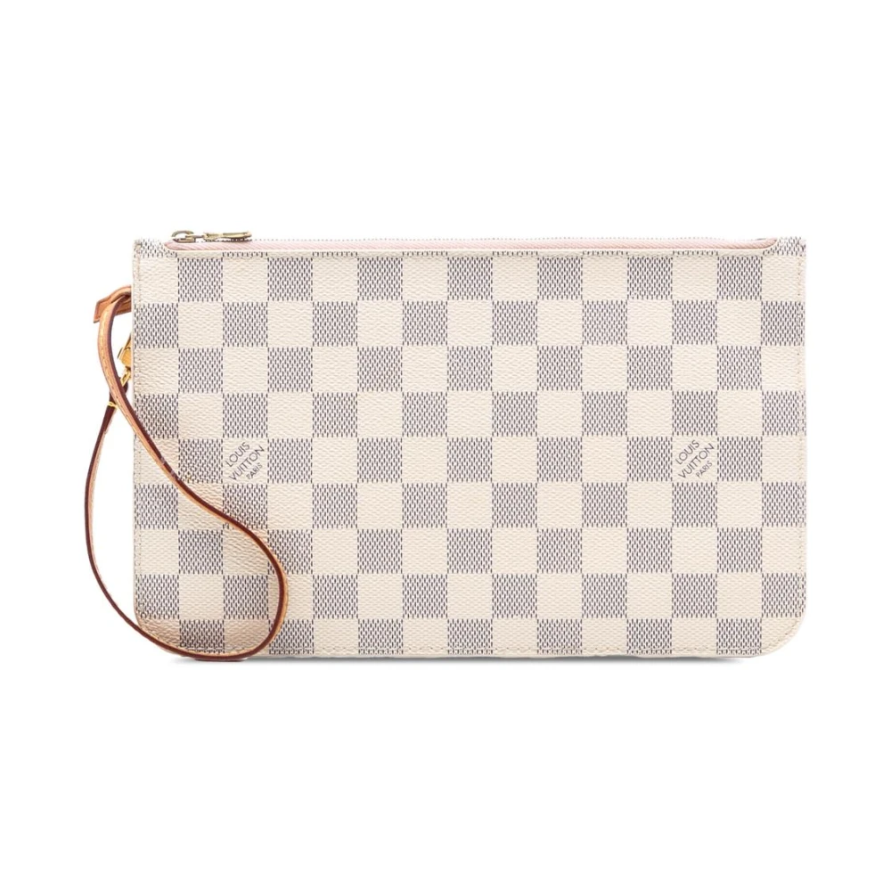 Louis Vuitton Vintage Women's White Pre-Owned Elegant Pouch