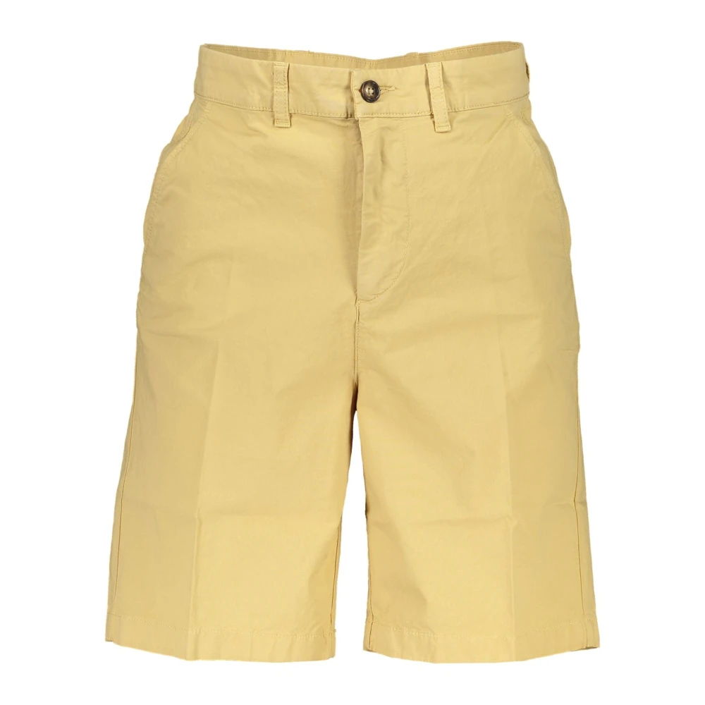 North Sails Beige Bermuda Shorts With Button And Zip - Male - Casual Shorts - W31 - Shorts