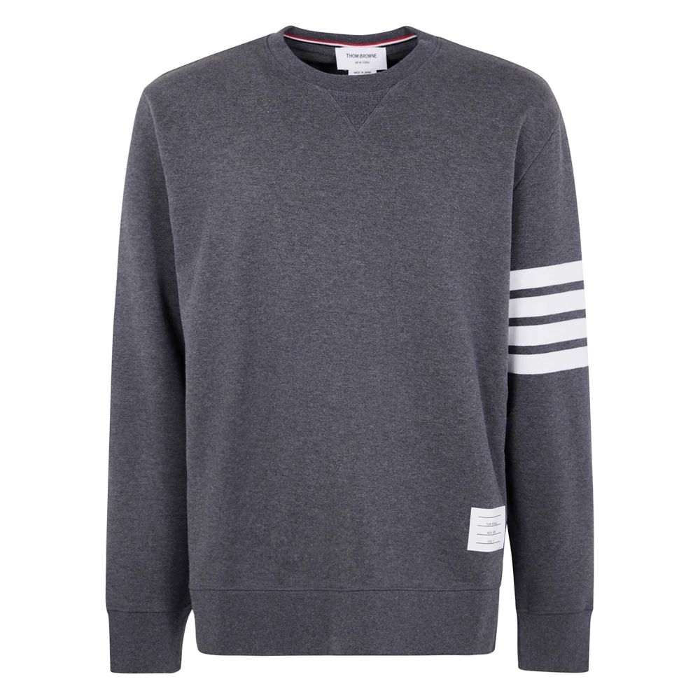 Thom Browne Stijlvolle Sweatshirts voor een Trendy Look Gray Heren
