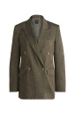 blazer-vert-melange-sharkskin-coupe-tailleur