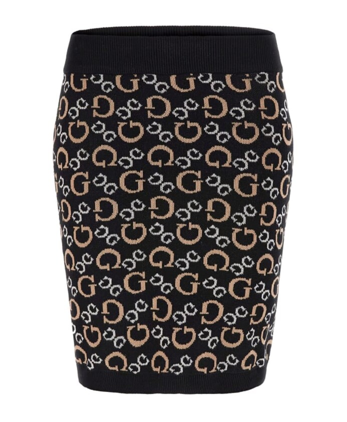 monogram-short-skirt