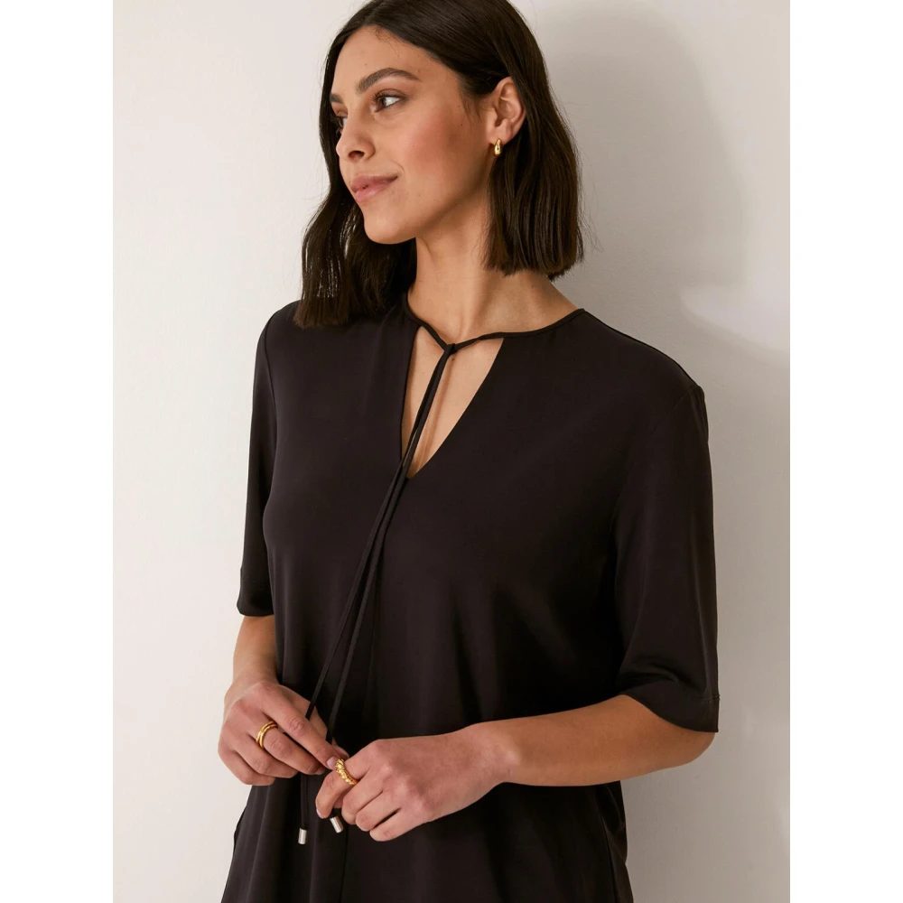 Elena Mirò Jersey Shirt Blue Dames