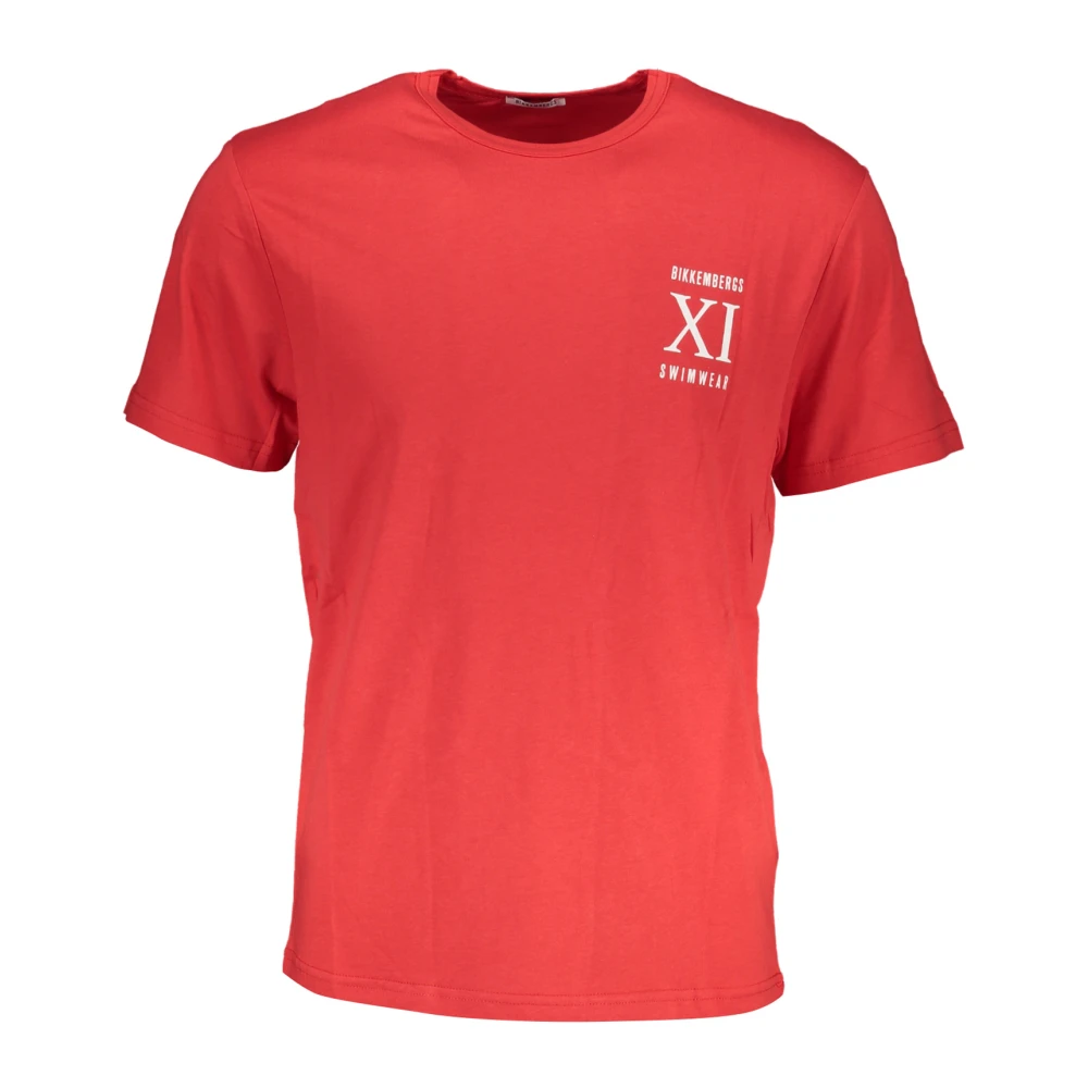 Bikkembergs , Herren, Oberteile, Rot, M 