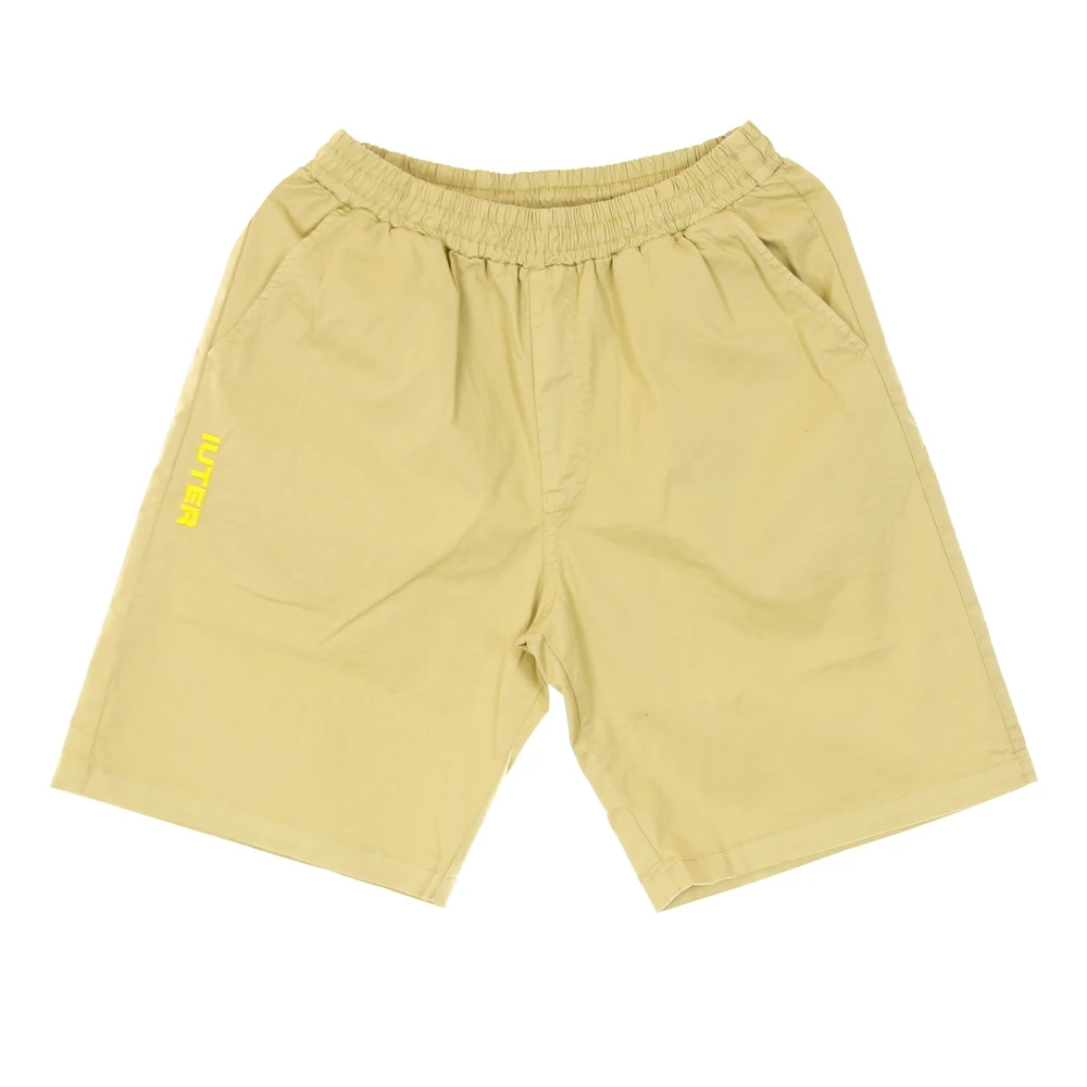 Iuter Uomo Beige Pantaloncini, Xs, New,