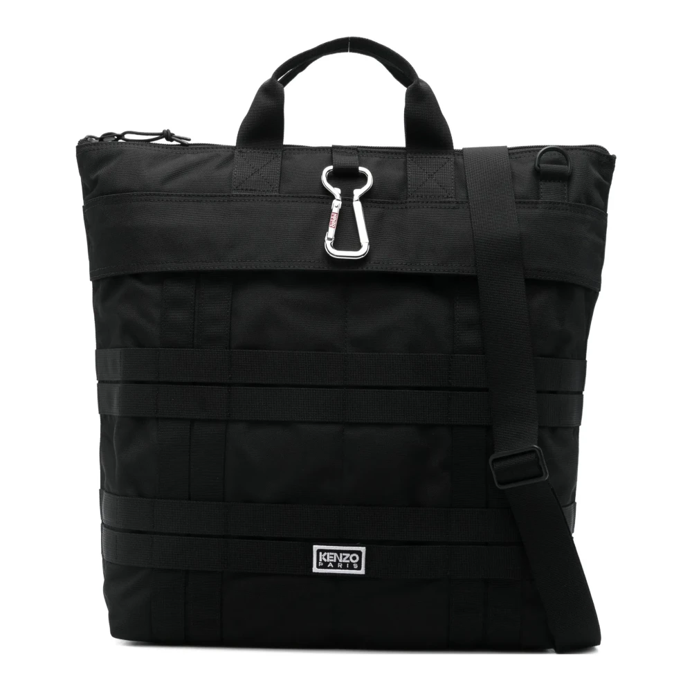 Kenzo Uomo Nero Borse, Taglia Unica, New,