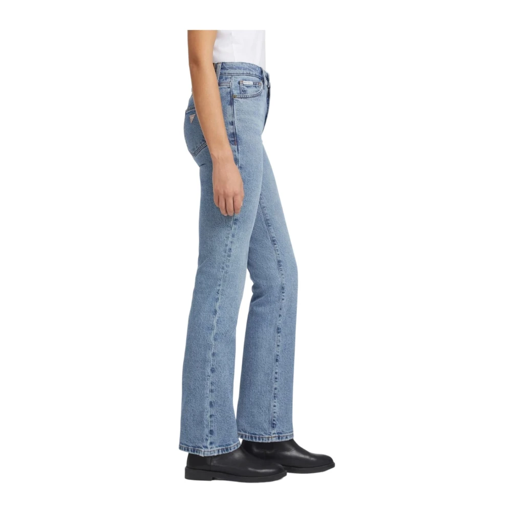 Guess Klassieke Straight Fit Denim Jeans Blue Dames