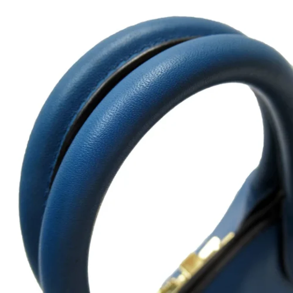 Salvatore Ferragamo Pre-owned Leather handbags Blue Dames