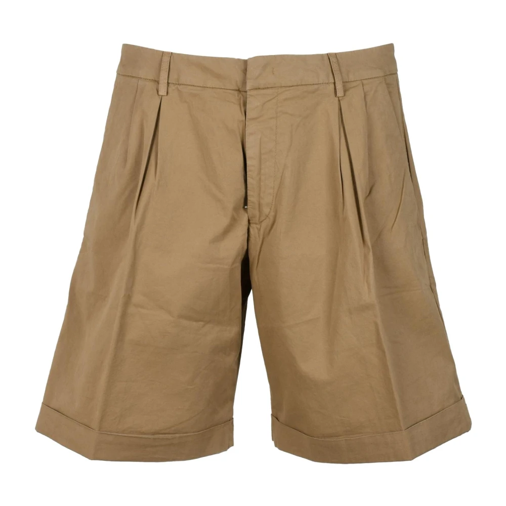 Dondup Stijlvolle Bermuda Shorts Brown Heren