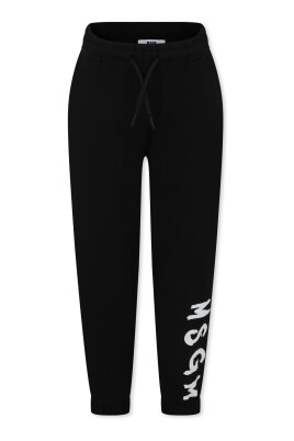 pantalon-de-survetement-de-sport-en-coton-noir