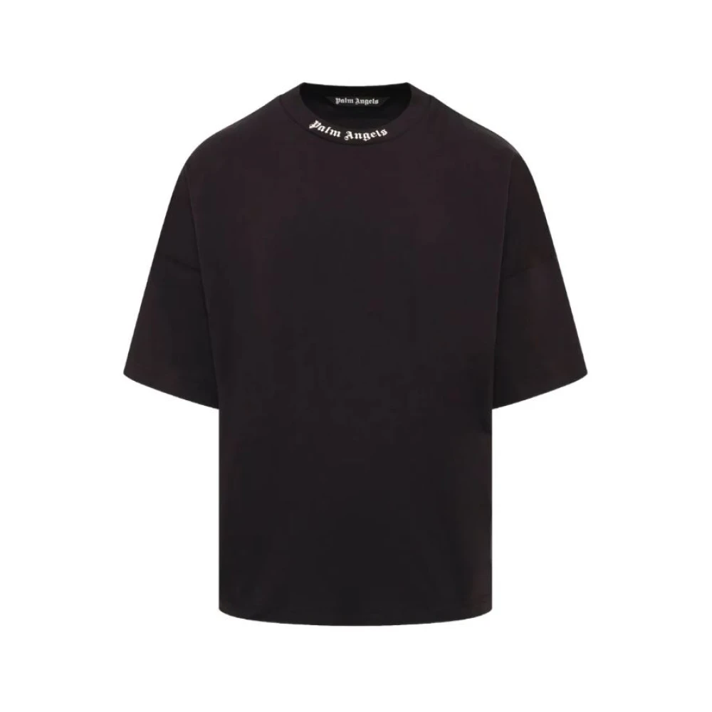 Palm Angels Homme Noir - T-Shirt Imprimé Logo - Tops - Taille: S