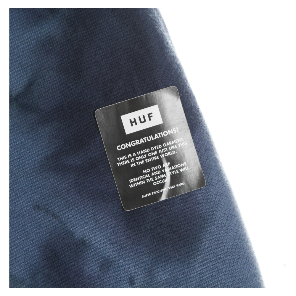 HUF Bloemen Fleece Sweatpants Navy Blauw Blue Heren