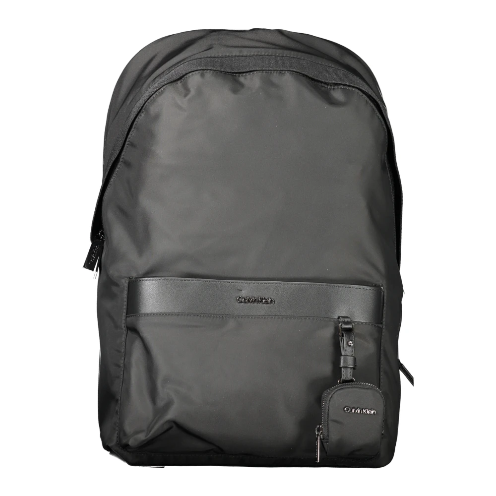 Calvin Klein Men's Black Est. Nylon Round Backpack