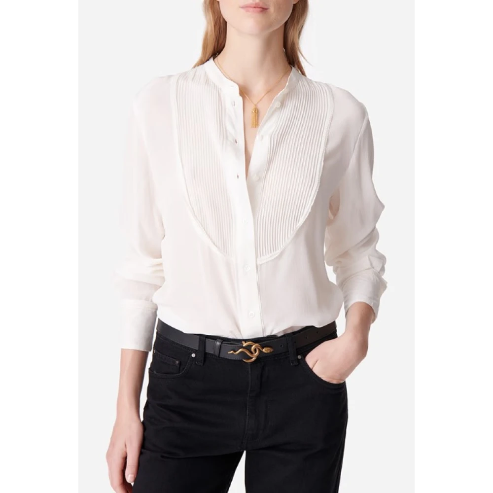 Vanessa Bruno Bohemian Blouse Deal Beige Dames