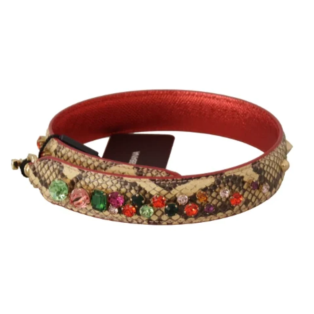 Dolce & Gabbana Pre-owned Leather home-office Multicolor Dames