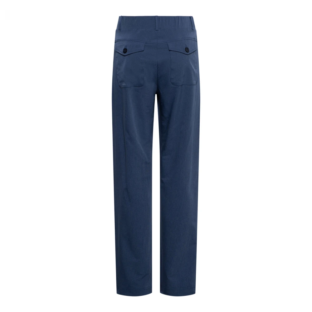 &Co Woman Slim Fit Broek Blue Dames