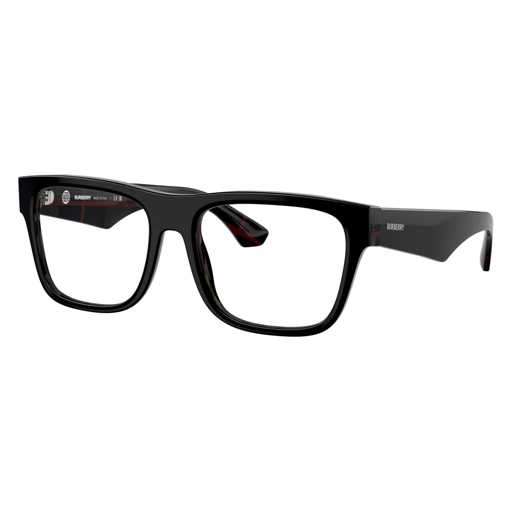 Burberry Unisex Black 0Be2411 - Glasses - 53 Mm - Accessories