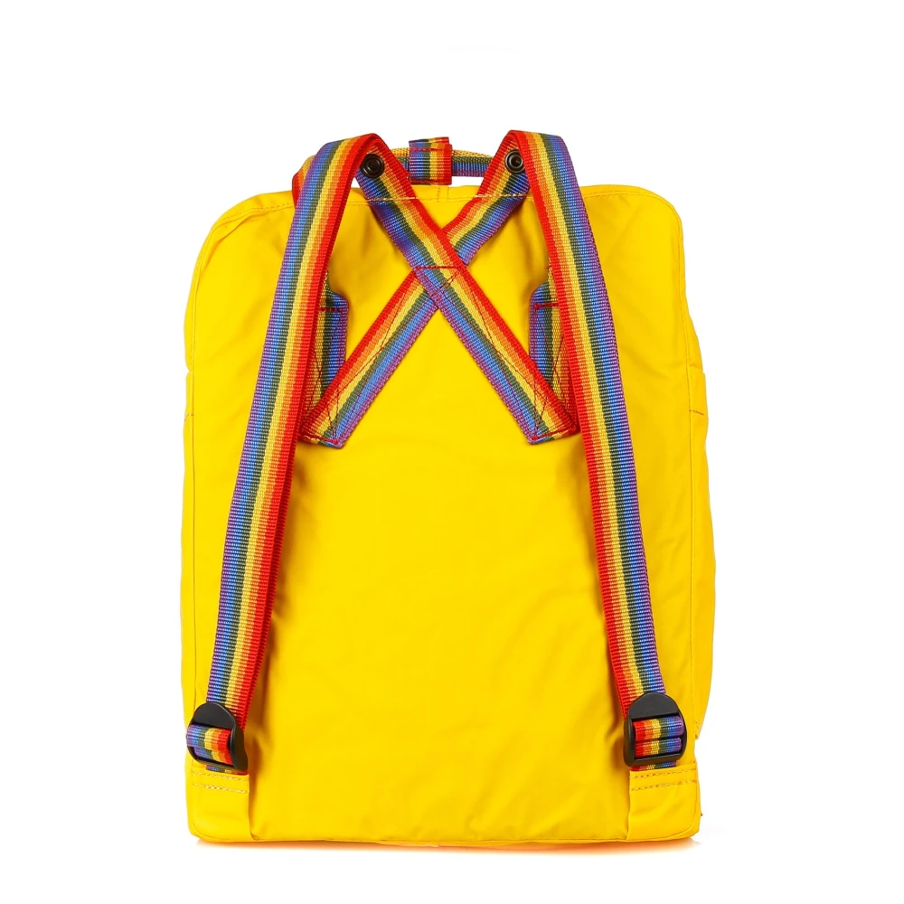 Fjällräven Regenboog Warm Gele Rugzak Yellow Unisex